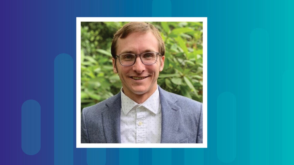 Headshot of Zach Cahalan, then-strategic director of disaster operations at Catholic Charities USA.