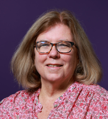 Photo of Jane Stenson, vice president for food and nutrition/poverty reduction strategies.